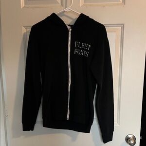 Bella Canvas Black Zip-Up Hoodie